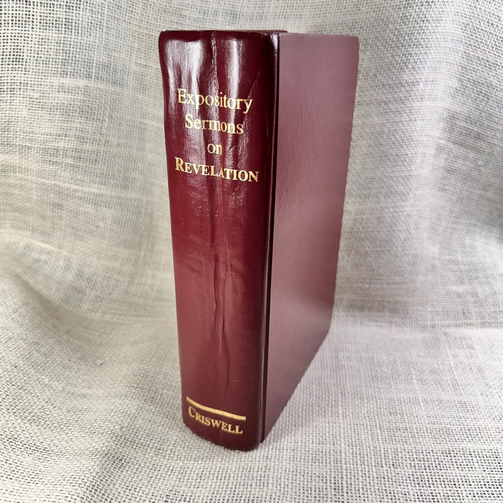 Expository Sermons on Revelation WA Criswell 5 Volumes in 1 Hardcover 1995